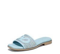 Naturalizer Femme Genevieve2 Sandale Glissante, Bleu, 41.5 EU Large