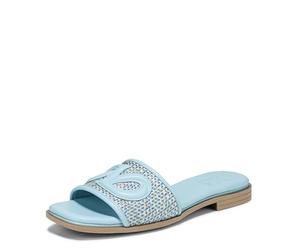Naturalizer Femme Genevieve2 Sandale Glissante, Bleu, 42 EU Large