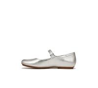 Naturalizer Maxwell - MJ Mary Jane Flat Walking Shoes for All-Day Comfort, Argenté., 38 EU
