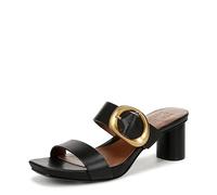 Naturalizer Women's Ida Heeled Sandal, cuir noir, 6.5 UK Wide