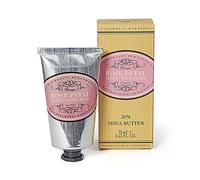 Naturally European Rose Petal Luxury Hand Cream 20% Shea Butter 75ml | Combats Dry Skin For Those Hardworking Hands | Hand Cream, Hand Cream for Very Dry Hands, Shea Butter