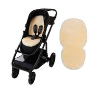 Naturally Sheepskins Doublure de luxe en peau de mouton pour landau - 100 % naturelle, ajustement universel, respirant, thermorégulateur, facile d'entretien (naturel)