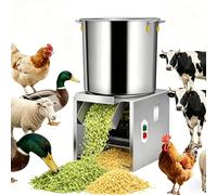 Naturalpowev 1800W Hachoir légumes électrique, Processeur Aliments volailles, Broyeur élevage 4 Lames 3500 TR/Min, 75-150 kg/h, pour Nourriture bétail et légumes, équipement Agricole