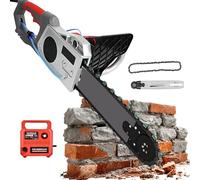 Naturalpowev Tronçonneuse à Béton Électrique Portative & Scie Murale, 6500W, avec Lame diamantée 500 mm et Pompe à Eau, Pompe à Eau Incluse, pour Couper Béton, Granit, Marbre, Branches de Bois