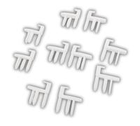 Naturalspring® Lot de 10 embouts de rechange compatibles avec Dometic Seitz Rastrollo 2000 - Pour caravane et camping-car - 5 paires gauche et droite - Blanc