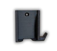 Naturalspring® Support mural compatible avec écran de vélo électrique Bosch Kiox 300 Smart avec porte-clé intégré, vis et chevilles, noir