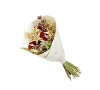 NATURALYS-Bouquet de fleurs artificielles Dandy Noël coloris multicolore - 50 cm
