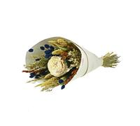 NATURALYS-Bouquet de fleurs séchées Sola L coloris bleu beige - H 55 cm