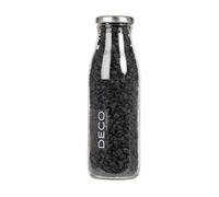 NATURALYS-Pierres naturelles noires de 5 à 8 mm en bouteille de 500 ml