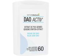 NaturaMedicatrix DAO Activ Extrait De Pois Germés 60 Mini-Comprimés Gastro-Résistants