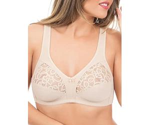 Naturana 5046 Soutien-Gorge sans Armatures, Beige (Light Beige), 105E Femme