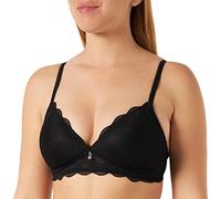 Naturana 5194 Soutien-Gorge rembourré, Opaque, Noir, 90C Femme