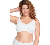 Naturana Céline-Soutien-Gorge Coton sans Armatures, Bonnets moulés (sans Coutures), Blanc, (Taille Fabricant: 100B) Femme