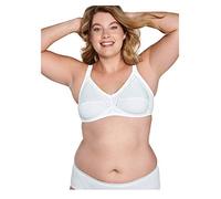 Naturana Karine - Soutien-gorge - Sans armature - Uni - Femme - Blanc - 105C ( Taille Fabricant : 90C )