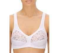 Naturana Léa-Soutien-Gorge Grand Maintien sans Armatures, Blanc (White), FR : 90D (Taille Fabricant : 34D) Femme