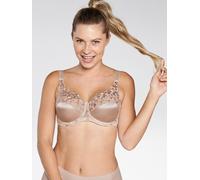 Naturana Satin & Dentelle Soutien-Gorge Armatures non Rembourré Complet Tasse