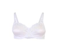 Naturana Soutien-gorge Femme 87543/300 Satin & Dentelle Non rembourré avec armature Blanc 105C