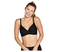 Naturana - Soutien-gorge de tous les jours - Emboîtant - Femme, Noir, FR 100F (Taille Fabricant : 38E)