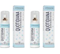 Naturando Quotidiana Antiodorant Classic Spray - Prévient la formation des mauvaises odeurs en empêchant la dégradation de la sueur par les bactéries- Flacon de 100 ml (Lot de 2)
