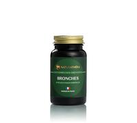 Naturathéra - BRONCHES - Synergie Huiles Essentielles Bronches Encombrées - Eucalyptus Eadié, Ravintsara, Thym, Pin Sylvestre, Myrte - 30 Gélules - Fabriqué en France - Vegan - Sans Phyto-oestrogènes