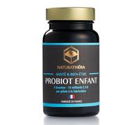 Naturathéra PROBIOT ENFANT - 10 milliards/gélule - Probiotiques enfant - Dès 3 ans - Diarrhée, Colique, Constipation - 30 Gélules - Fabriqué en France - Vegan - Sans Additif Allergène OGM