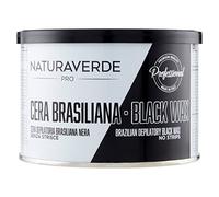 Naturaverde Cire dépilatoire Brésilian Black Liposoluble, Marron, 400 millilitres