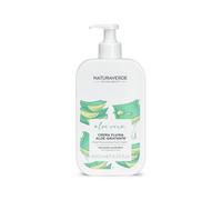 Naturaverde | Crème Fluide Aloès Hydratante, Hydratante pour le Corps, Texture Légère et Facilement Absorbée, 400 ml
