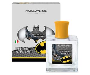 Naturaverde | Kids - Warner Bros Batman - Eau de toilette Spray pour enfants, parfum agréable sur la peau, contient de l'alcool, Natural Spray, 50 ml