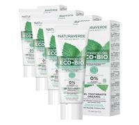 Naturaverde Natura Vert Bio Dentifrice avec extraits de Echinacea - 75 ml (Lot de 4)