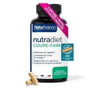Naturavignon Nutradiet Coupe Faim | Caroube + Nopal | Coupe faim puissant et efficace | Perte de poids rapide et efficace | Minceur perte de poids rapidement | gelule minceur puissante (90)