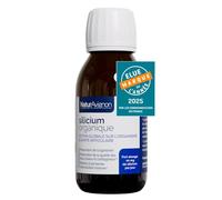 NaturAvignon Silicium Organique liquide | Articulation, cartilage, os, systeme immunitaire adulte I silice naturelle | Riche en vitamines C et D3 I Fort dosage 20 mg | Fabriqué en France I 180g