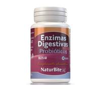 Naturbite Enzymes Digestives + Probiotiques 60caps