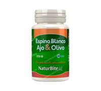 Naturbite Espino Blanco Ajo Olivo 100 Perles Complément Alimentaire Circulation