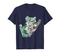 Nature Australie Forêt Cadeau pour Les Fans De Koala T-Shirt, Homme, Bleu Marine, 3XL