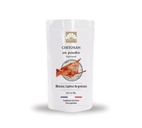Nature AZ Chitosan Origine Marine, Haute Pureté, Granulométrie Fine, Sachet poudre 100g refermable, Fabriqué en France, Occitanie
