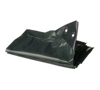 Bâche de protection pour tas bois ou autres usages - NATURE - 3 x 4 m - 90g/m² - Vert