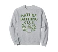 Nature Bain Club Arrosoir Amoureux Plante Sweatshirt