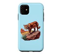 Nature Big Cat Cougar Mom Mountain Lion Panther Puma Lover Coque pour iPhone 11