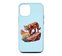 Nature Big Cat Cougar Mom Mountain Lion Panther Puma Lover Coque pour iPhone 12/12 Pro
