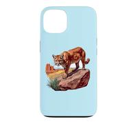 Nature Big Cat Cougar Mom Mountain Lion Panther Puma Lover Coque pour iPhone 13