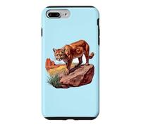 Nature Big Cat Cougar Mom Mountain Lion Panther Puma Lover Coque pour iPhone 7 Plus/8 Plus