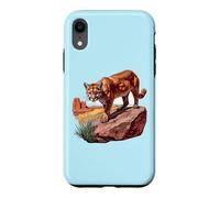 Nature Big Cat Cougar Mom Mountain Lion Panther Puma Lover Coque pour iPhone XR