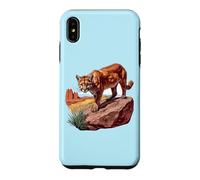 Nature Big Cat Cougar Mom Mountain Lion Panther Puma Lover Coque pour iPhone XS Max