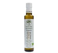 Nature Blessed Huile d’Olive Extra Vierge Biologique 250 ml - Huile d’Olive Bio Grecque - Première Pression à Froid - Bouteille en Verre