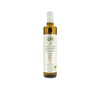 Nature Blessed Huile d’Olive Extra Vierge Biologique 500 ml - Huile d’Olive Bio de Grèce - Pressée à Froid - Qualité Premium - Bouteille en Verre