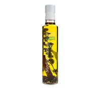 Nature Blessed Huile d'Olive Grecque à l'Origan Bouteille Verre 250ml | Huile d'olive grecque aromatisée à l'origan, idéale pour cuisine, salades et marinades