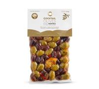 Nature Blessed Olives Vertes & Kalamata Origan Orange 3x220g | Mélange d’olives vertes et Kalamata avec origan, orange et poivre naturel