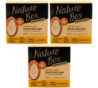 Nature Box Fixé Irrigation Avec Kaltgepresstem Huile Argan 3 X 80g sans Silicone