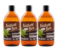Nature Box Kopfhautpflege Shampooing 3 X 385ml de Graines de Chanvre Pellicules