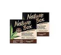 Nature Box Lot de 2 shampoings solides pour le cuir chevelu au chanvre (85 g), 2 x 85 g